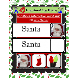 Christmas Interactive Word Walls